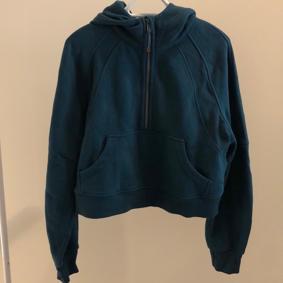 lululemon athletica Tops - Lululemon Scuba Oversized Half-Zip Hoodie (x-small/small)